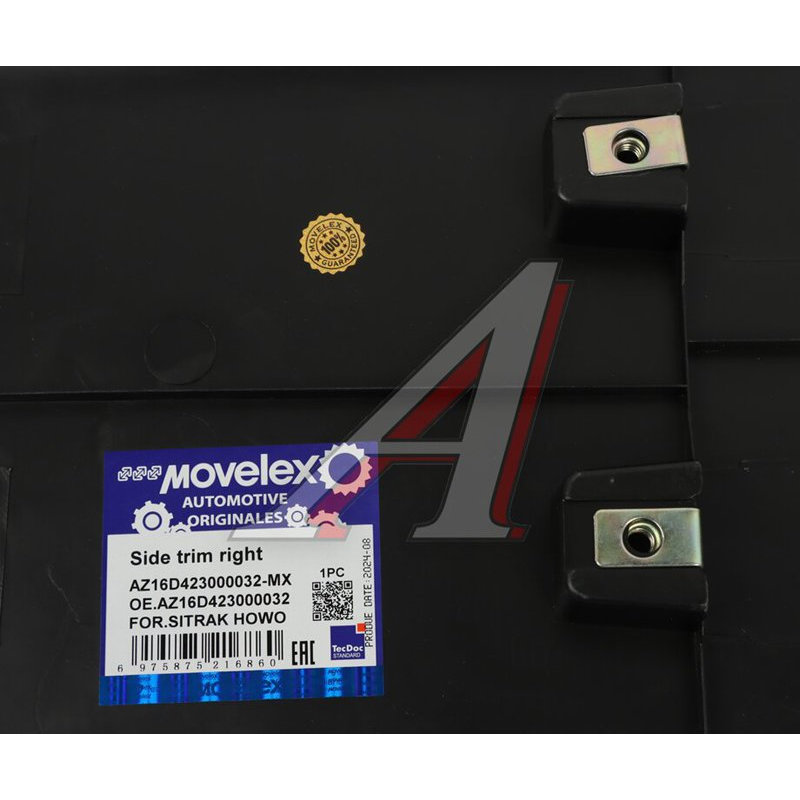 Cabin rear right wing (for painting) SITRAK C7H HOWO TORERO