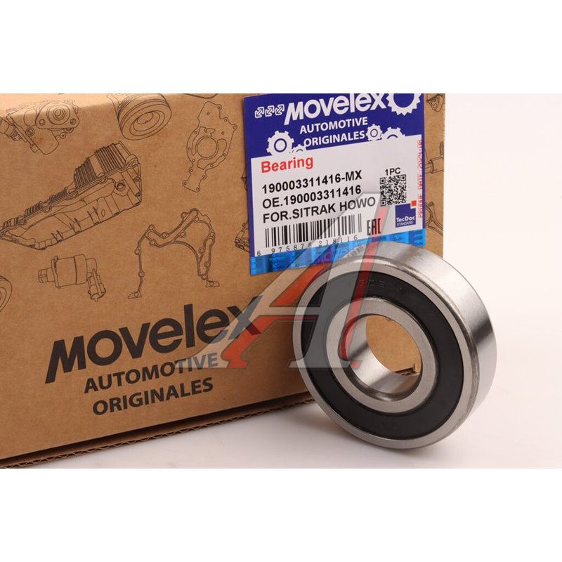 Flywheel bearing (25x62x17mm) SITRAK HOWO TORERO